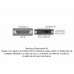 Cable DVI/USB-A a M1 para proyector INFOCUS y otras marcas 1.8 m